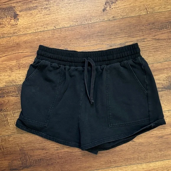 Black Long Sleeve short lounge set - Picture 8 of 10